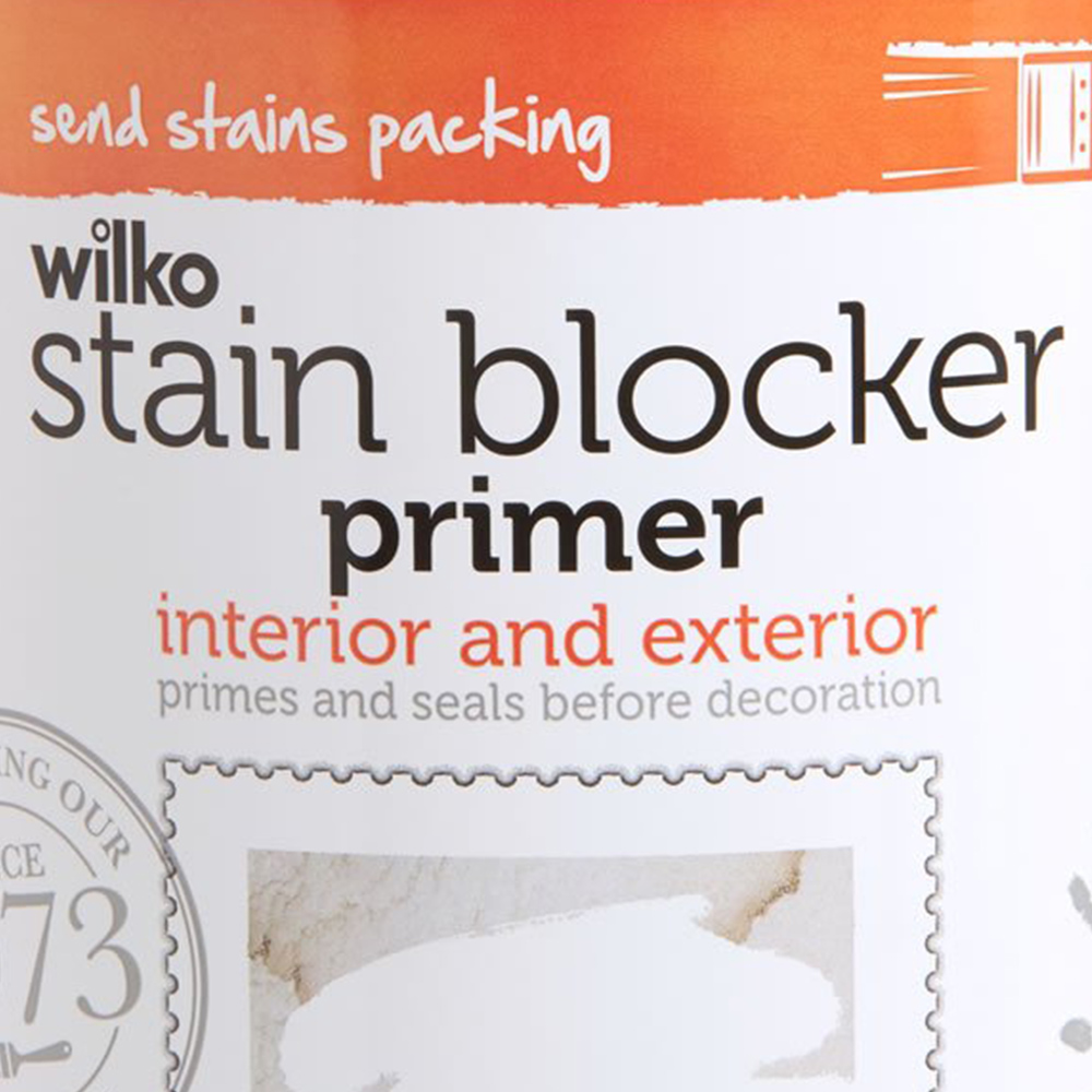 Wilko White Stain Blocker Primer 750ml Image 3
