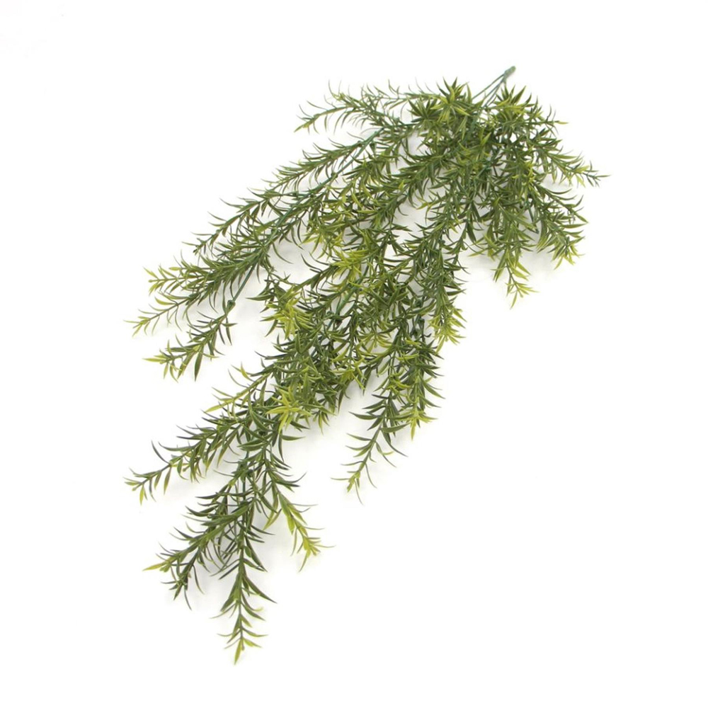 Leaf Spider Fern Hanging Artificial Plant 3ft Image 2