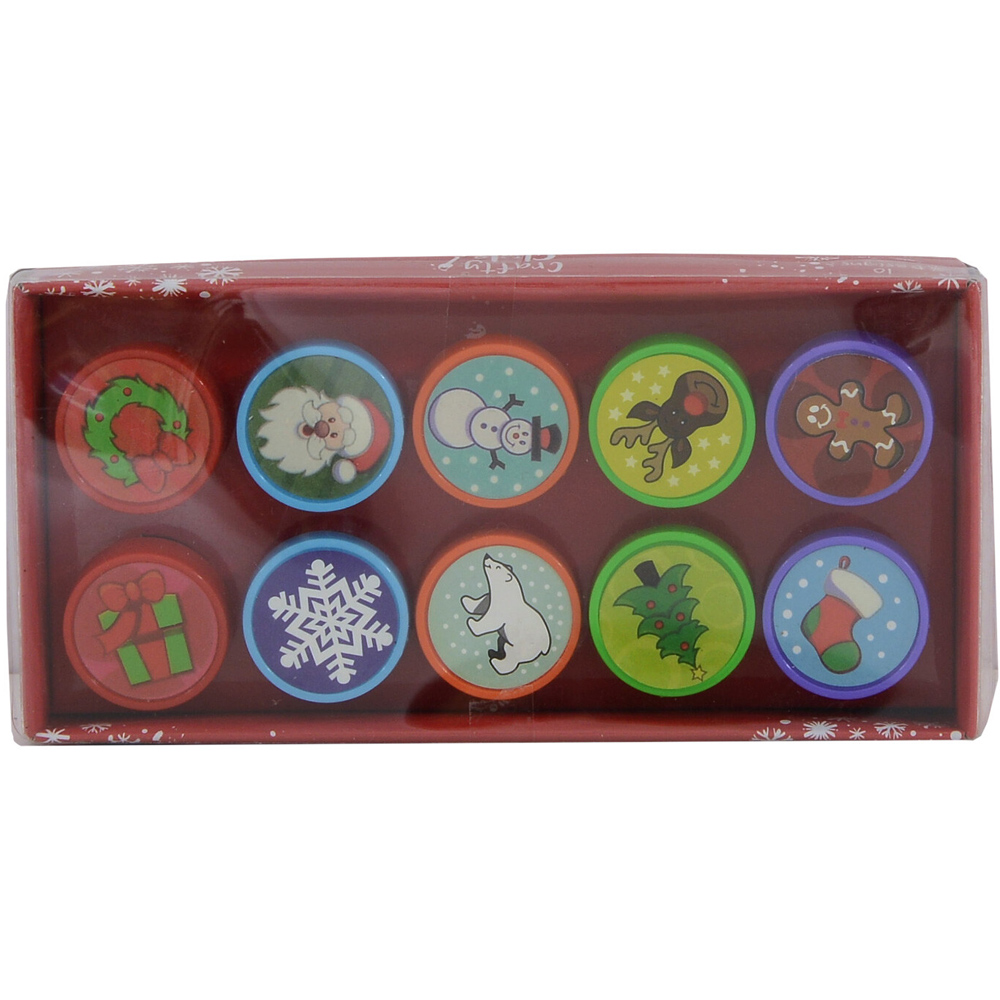 Crafty Club Christmas Stamp Set 10 Pack Image