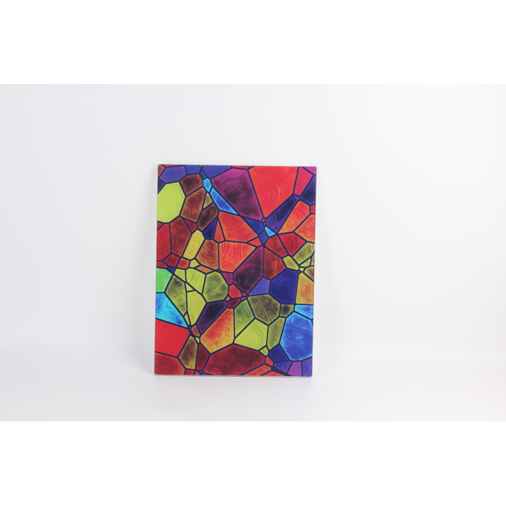 Avilo Multicolour Glass Cutting Board Image 3