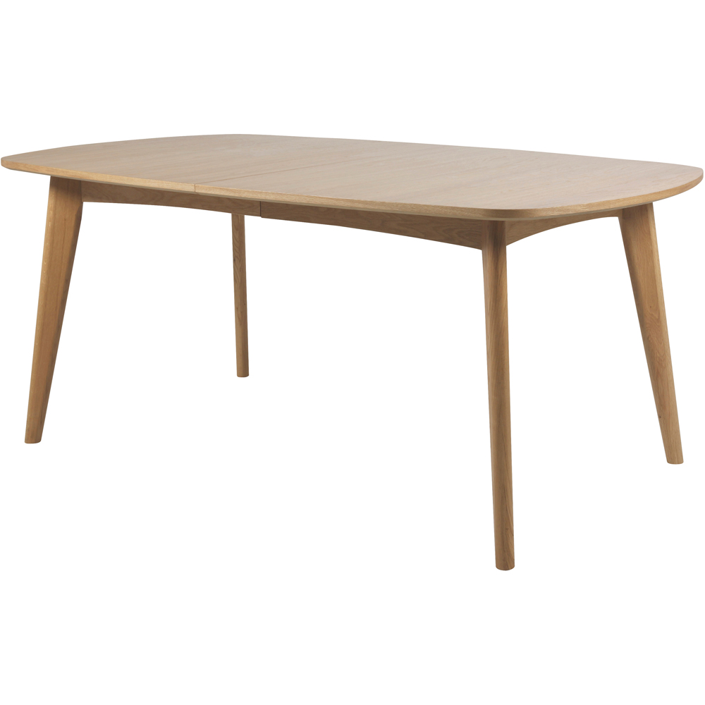 Florence Marte 6 Seater Extendable Dining Table Oak Image 5