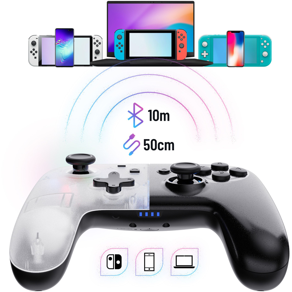 Oniverse Onipad White Star Bluetooth Gaming Controller Image 5