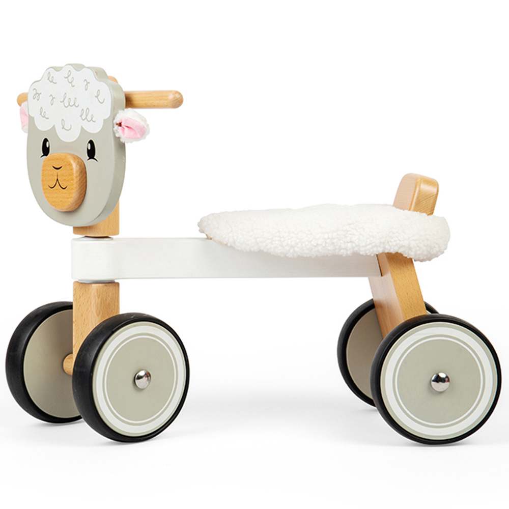 Bigjigs Toys Wooden Sheep Ride On Image 2