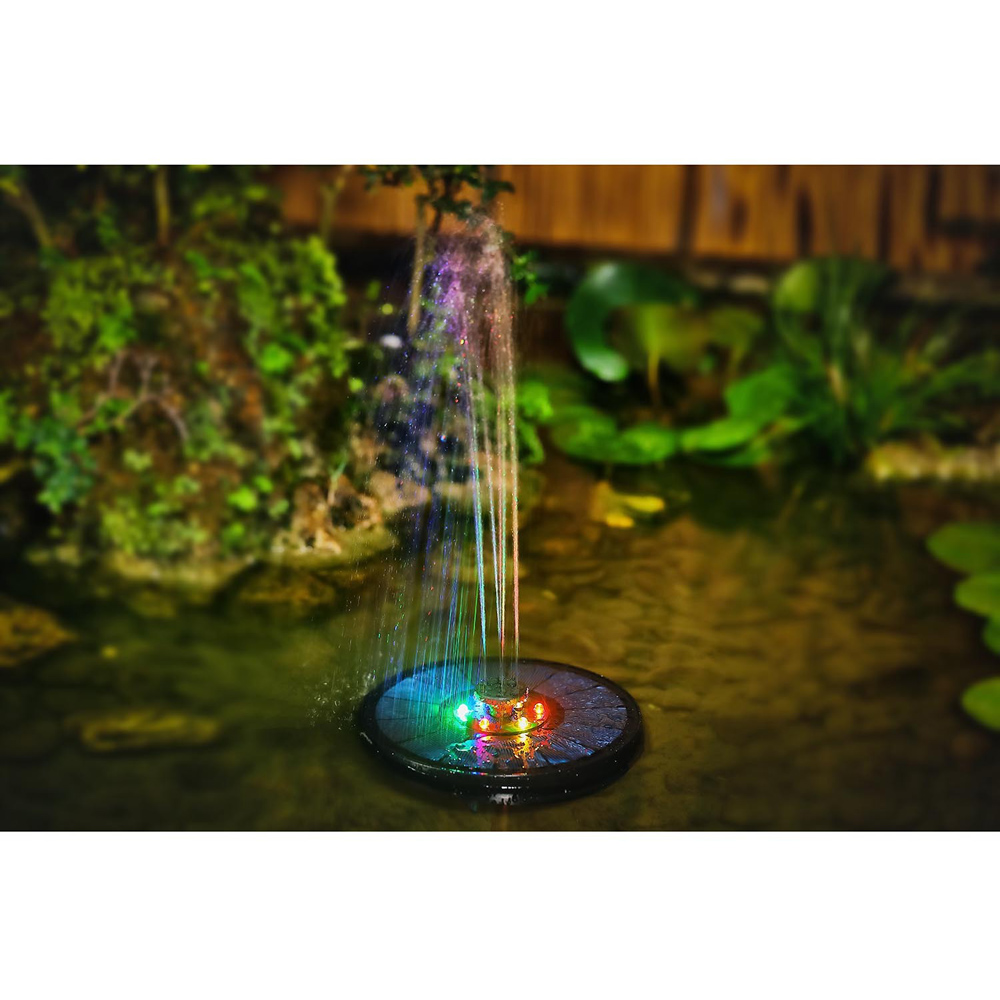 Solar Light Floating Fountain Image 2