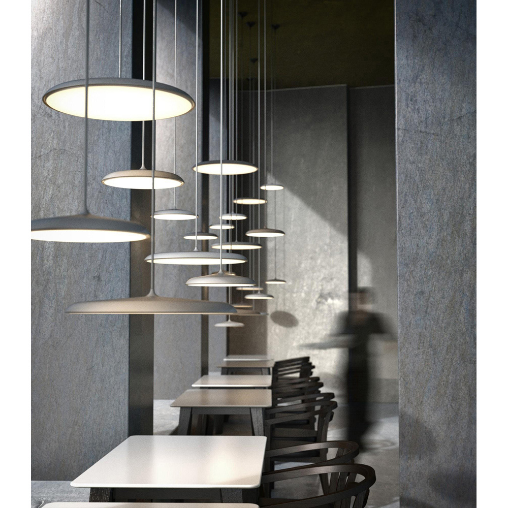 Nordlux Artist 40 Grey Pendant Light Image 2