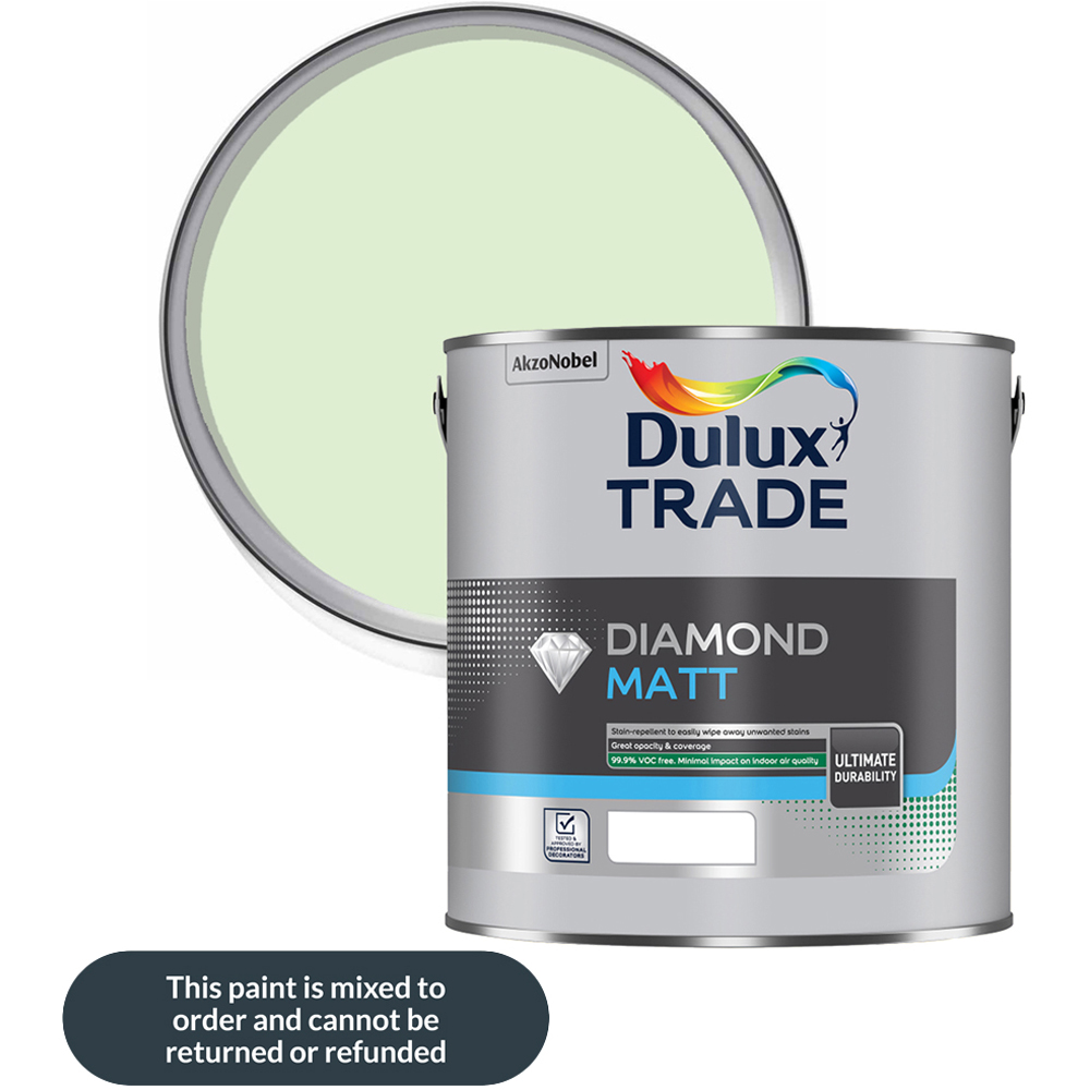Dulux Trade Wellbeing Walls and Ceilings Diamond Matt Paint 5L Image 1