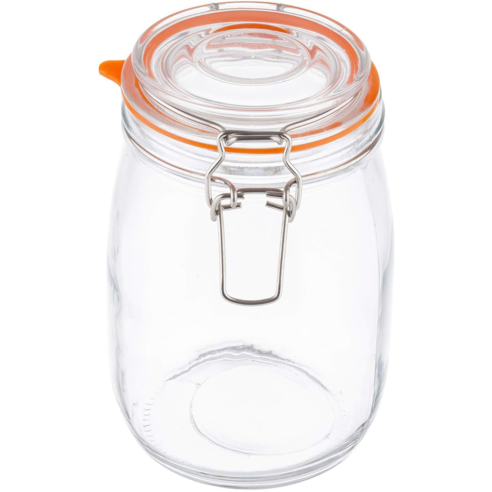 Neo 1000ml Scandi Glass Storage Jar 3 Pack Image 5
