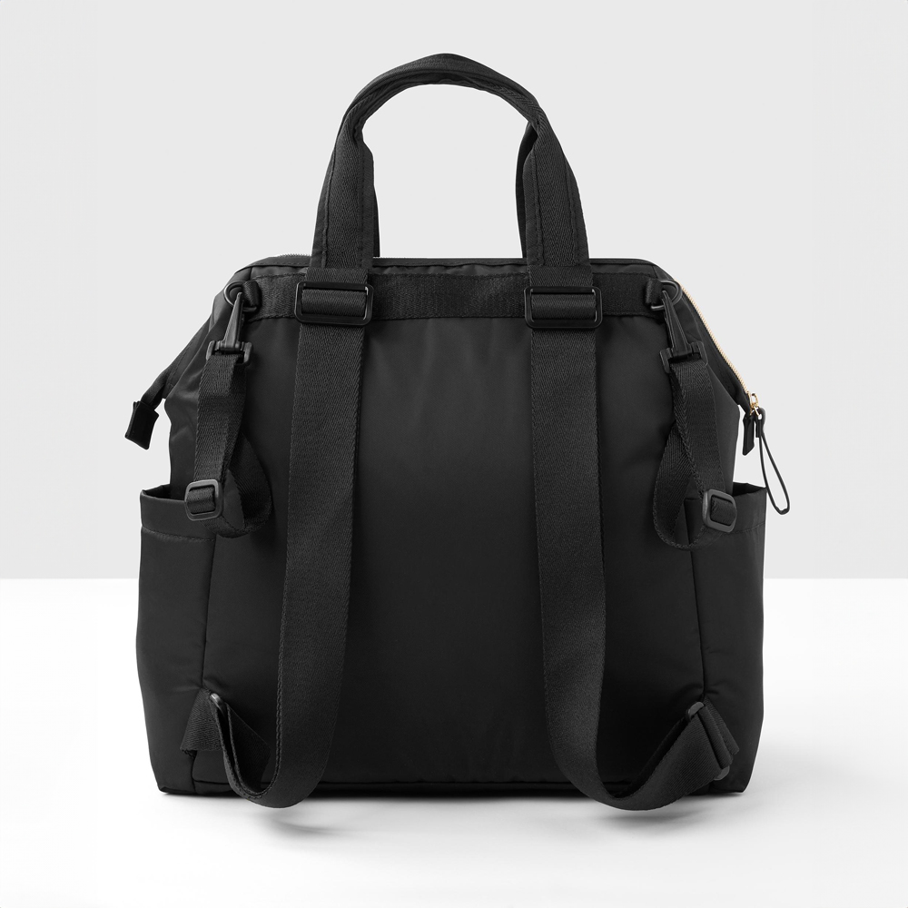 Skip Hop Main Frame Wide Open Black Backpack Image 3