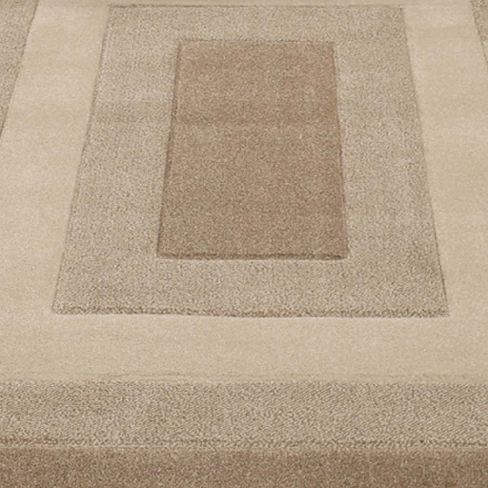 Homemaker Newport Latte Border Rug 120 x 170cm Image 2