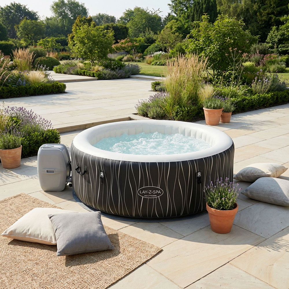 Lay-Z-Spa Hollywood Deep Grey AirJet Hot Tub Image 4
