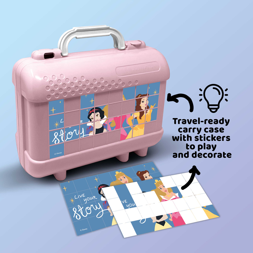 Multiprint Disney Princess Kids Travel Colouring and Stamp Set Image 4