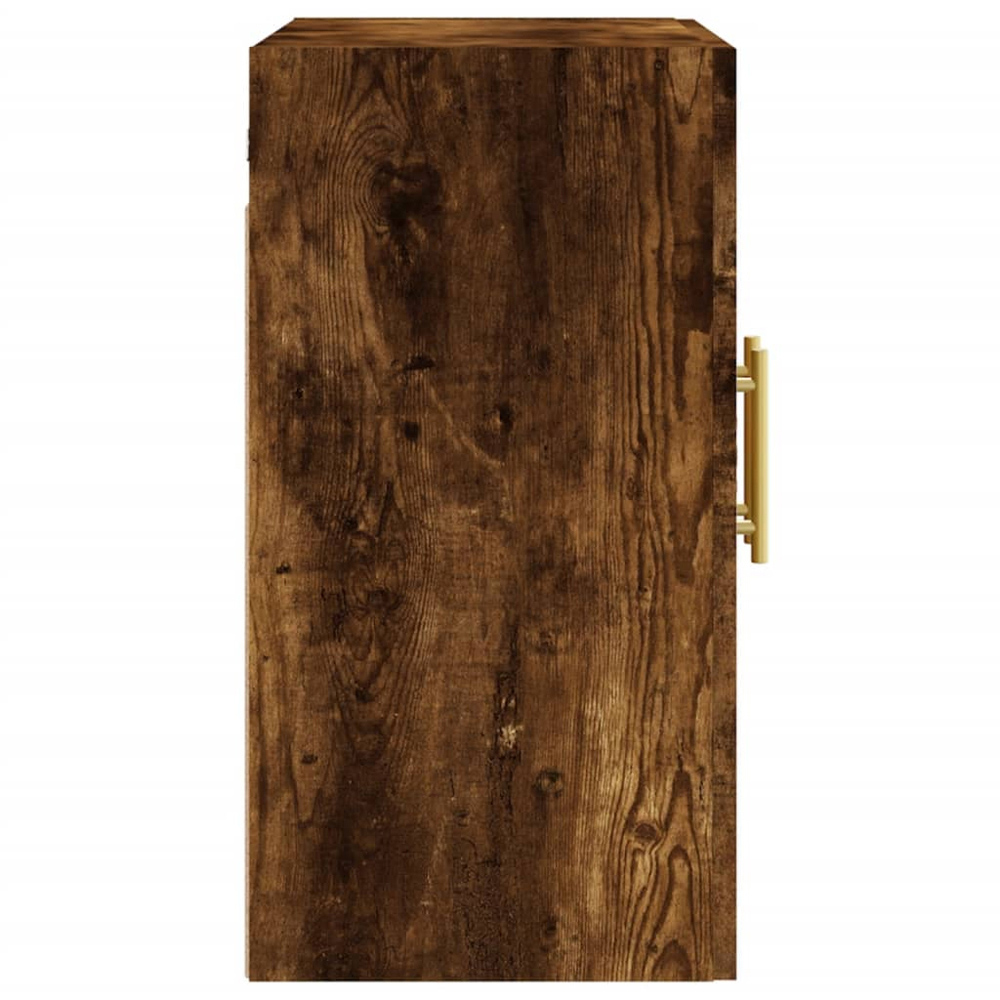 vidaXL 2 Door Smoked Oak Wall Cabinet Image 7