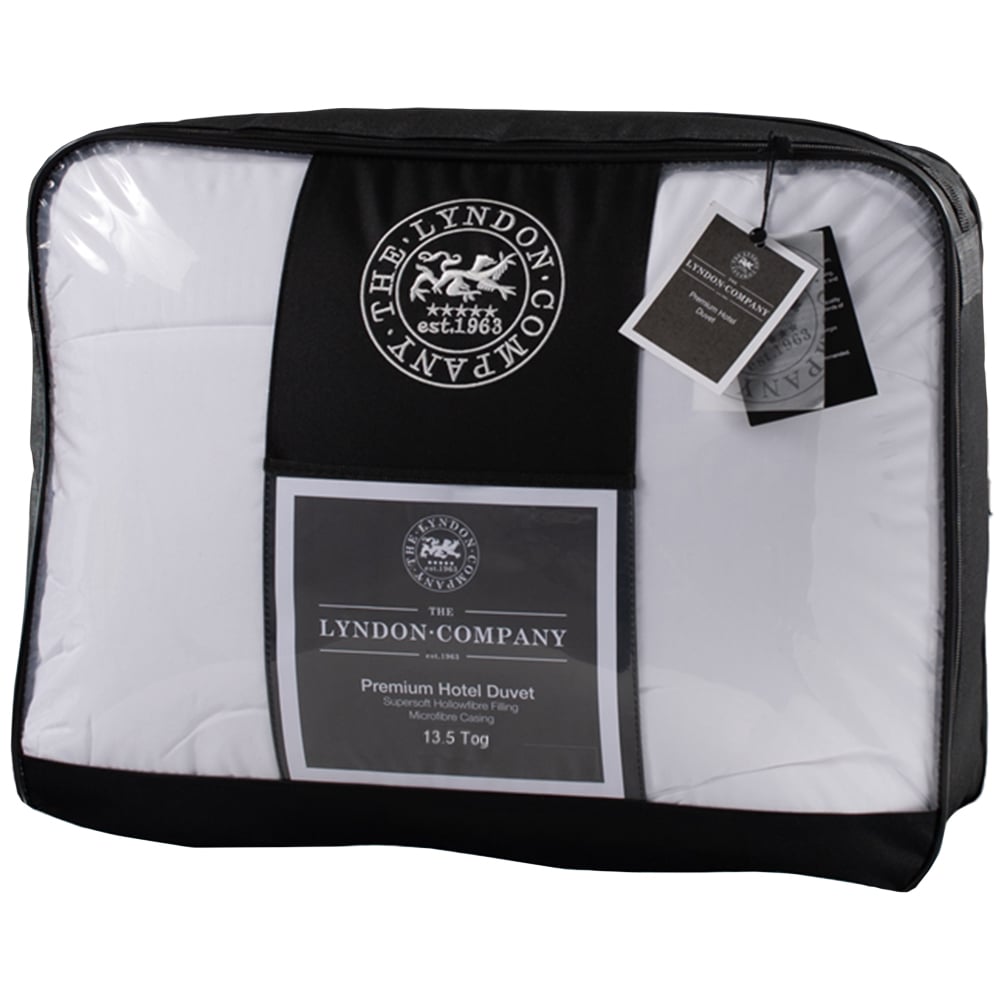 The Lyndon Company Single Hotel Premium Duvet 13.5Tog Image 1
