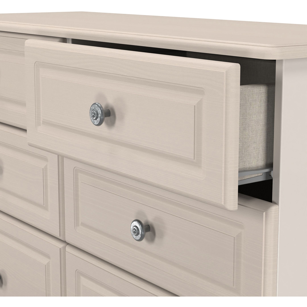 Crowndale Pembroke 6 Drawer Kashmir Ash Wide Chest of Drawers Ready Assembled Image 6