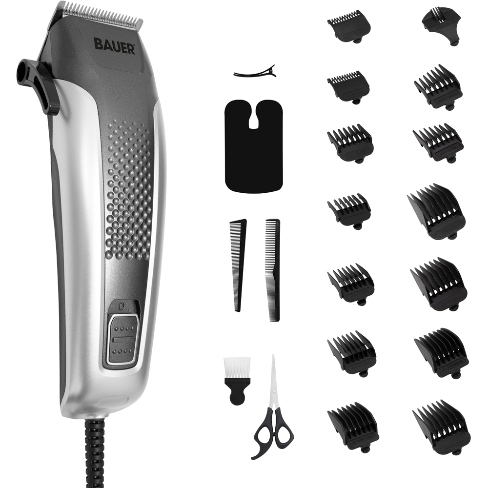 Bauer Hair Clipper Set with Travel Bag Wilko