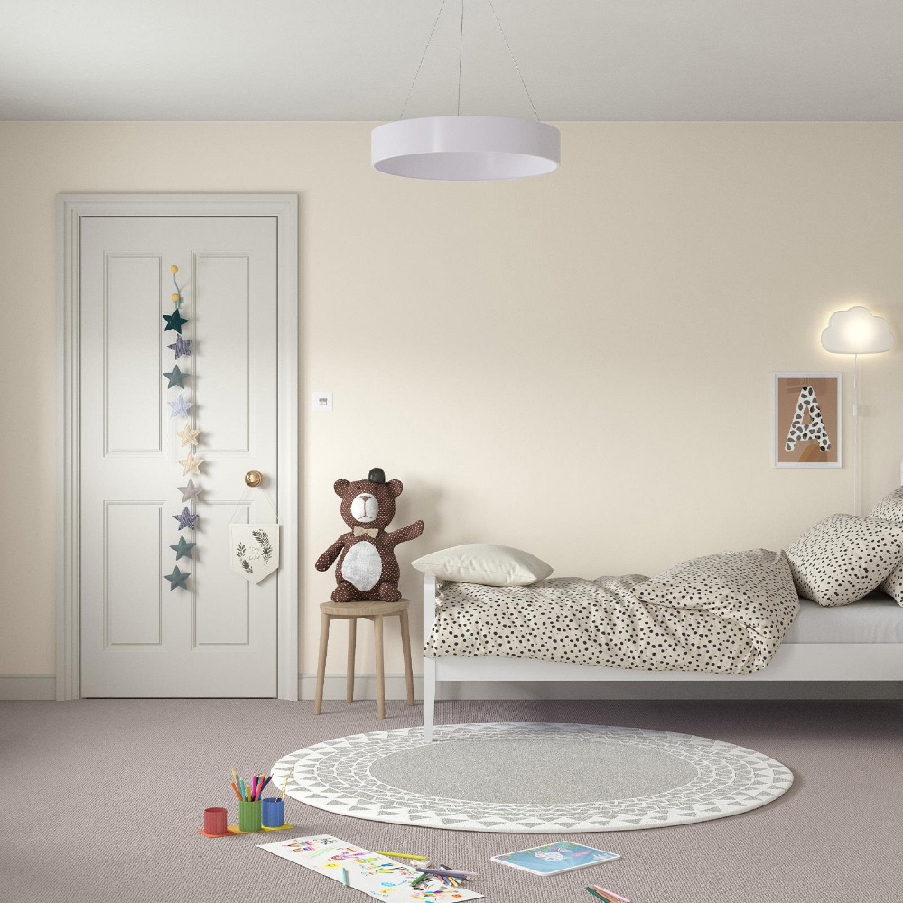 Dulux Trade Ivory Lace Walls and Ceilings Vinyl Matt Paint 5L Image 4