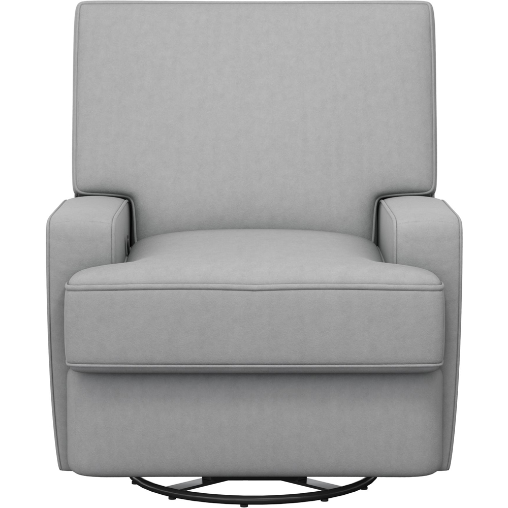 Dorel Rylan Grey Swivel and Gliding Recliner Chair Image 3