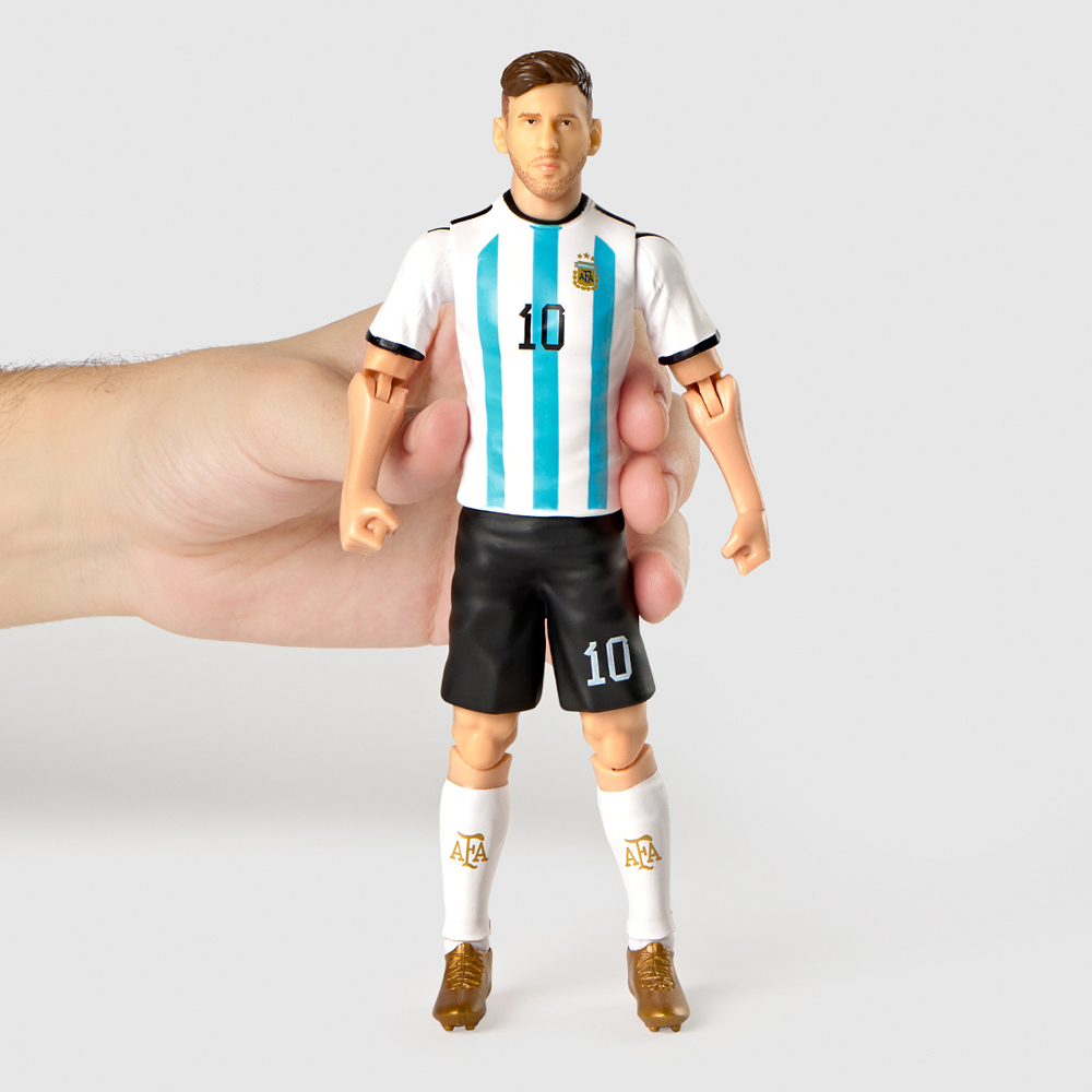 Banbo Messi Argentina Fully Articulated Football Figurine Image 5