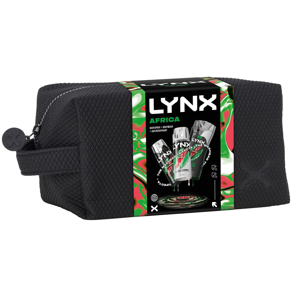 Lynx Africa Washbag Gift Set 3 Pack Image 3