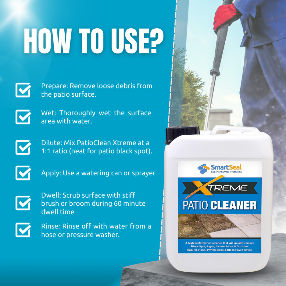 SmartSeal Xtreme Patio Cleaner 5L Image 8