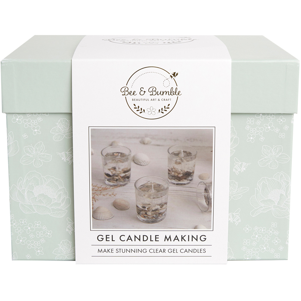 Bee & Bumble Clear Gel Candle Craft Kit Image 1