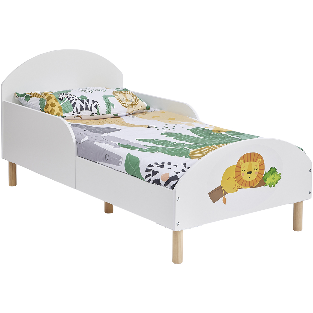 Liberty House Toys Lion White Toddler Bed Image 2