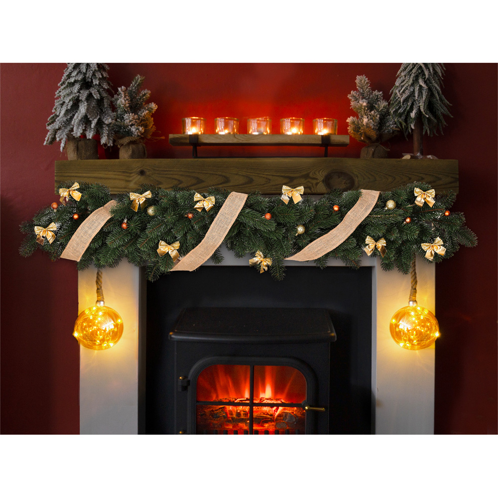 Xmas Haus LED Glass Ball Decoration Image 3