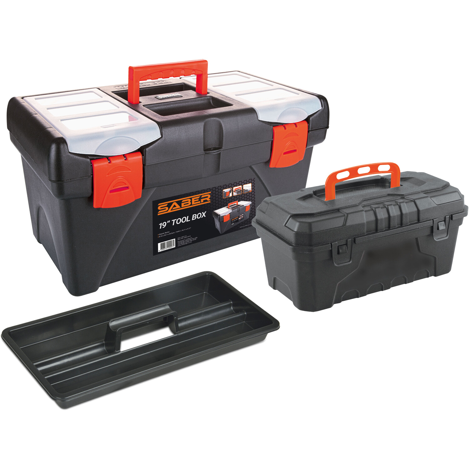 Saber Tool Boxes Set of 2 Image 1