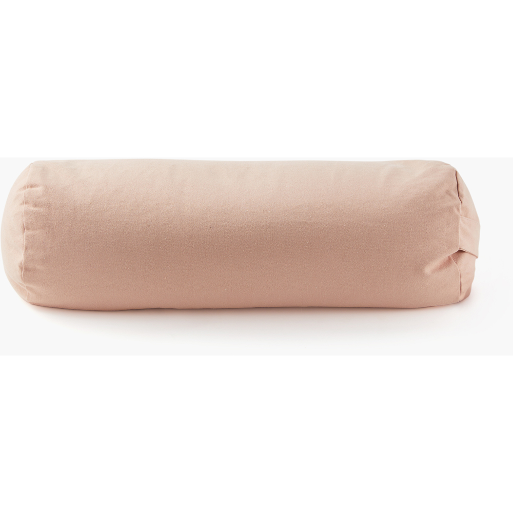Myga Blush Buckwheat Yoga Support Bolster Pillow Image 2