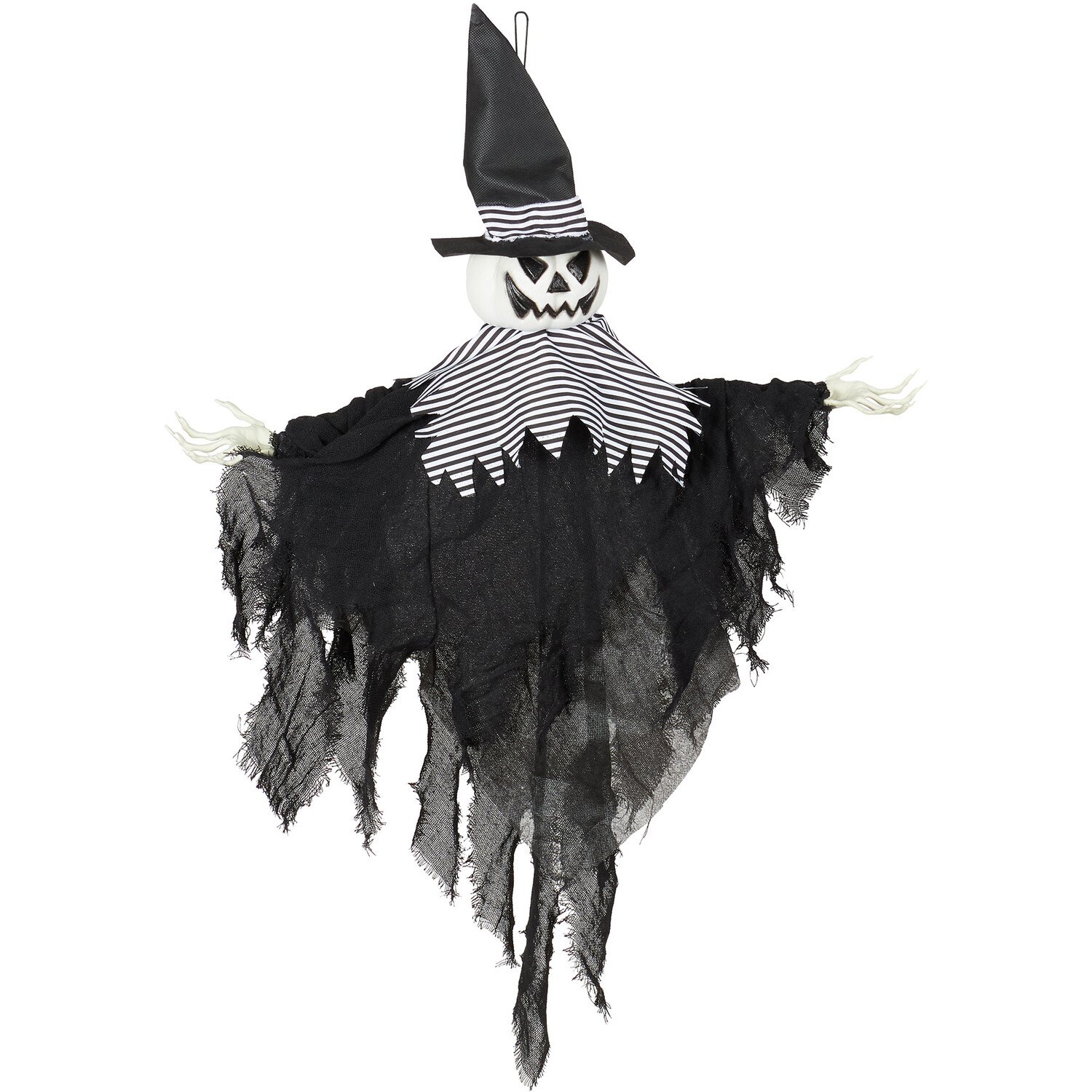 Hanging Gothic Pumpkin - Black Image 1