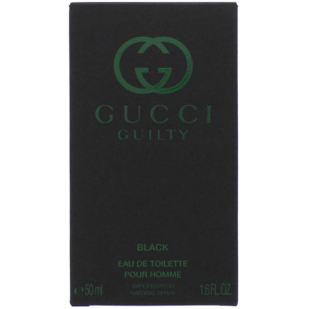 Gucci Guilty Black Pour Homme Eau de Toilette 50ml Image 3