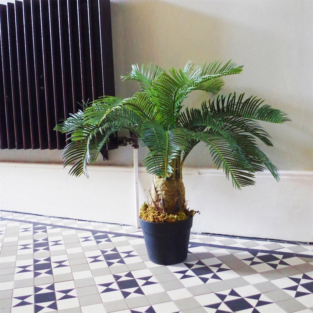 Leaf Cycas Palm Tropical Artificial Tree 60cm Image 3
