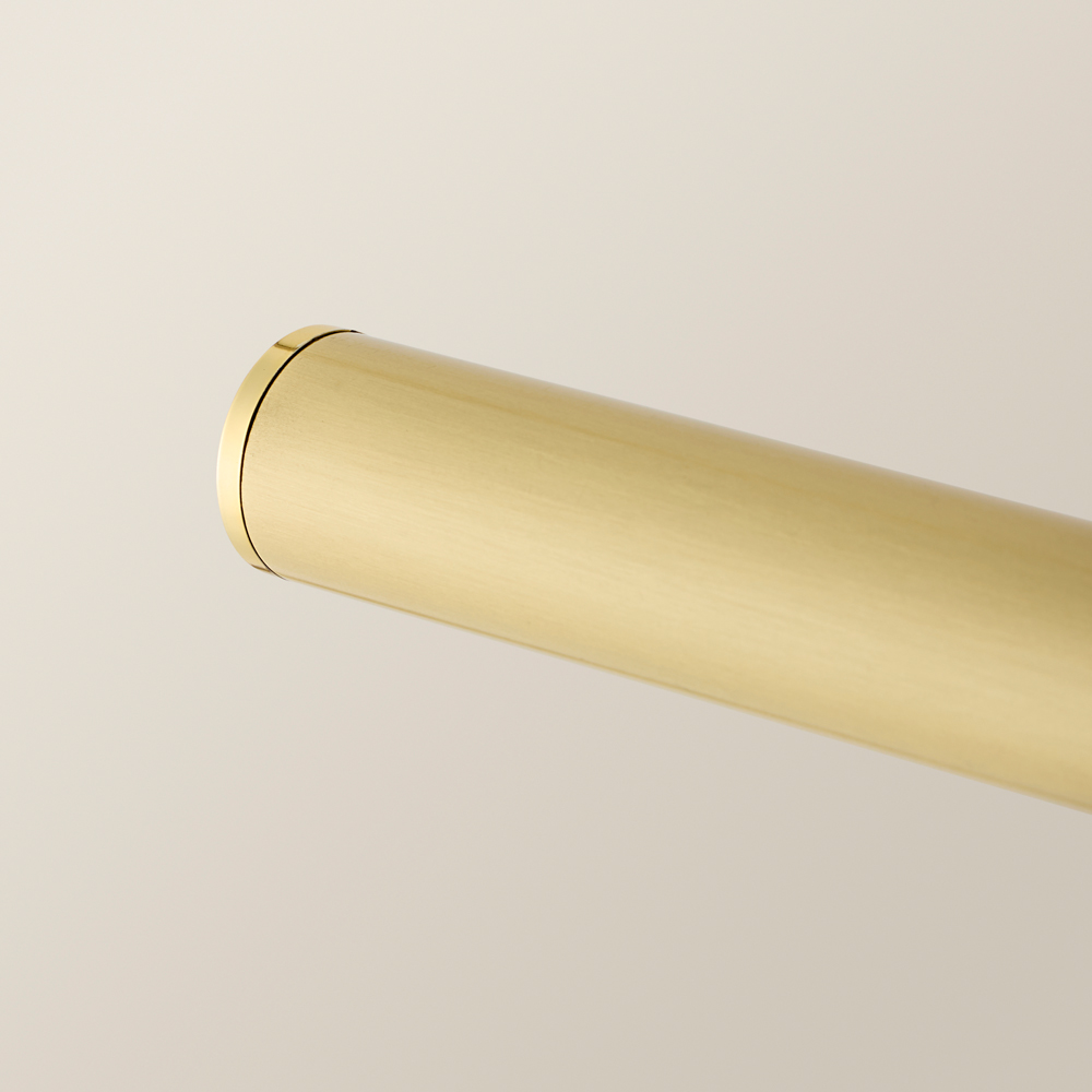 ValueLights Alana Brushed Gold LED Wall Light Image 4