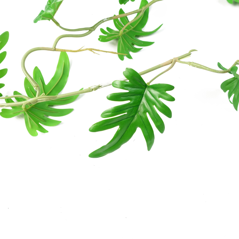 Leaf Trailing Philodendron Small Leaf Hanging Artificial Plant 3ft Image 4