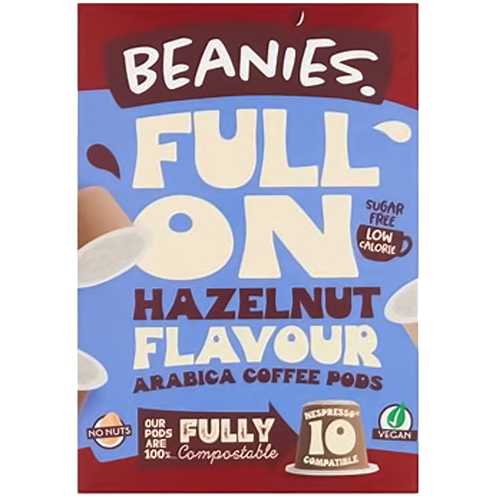 Beanies Hazelnut Arabica Coffee Pods 10 Pack Image