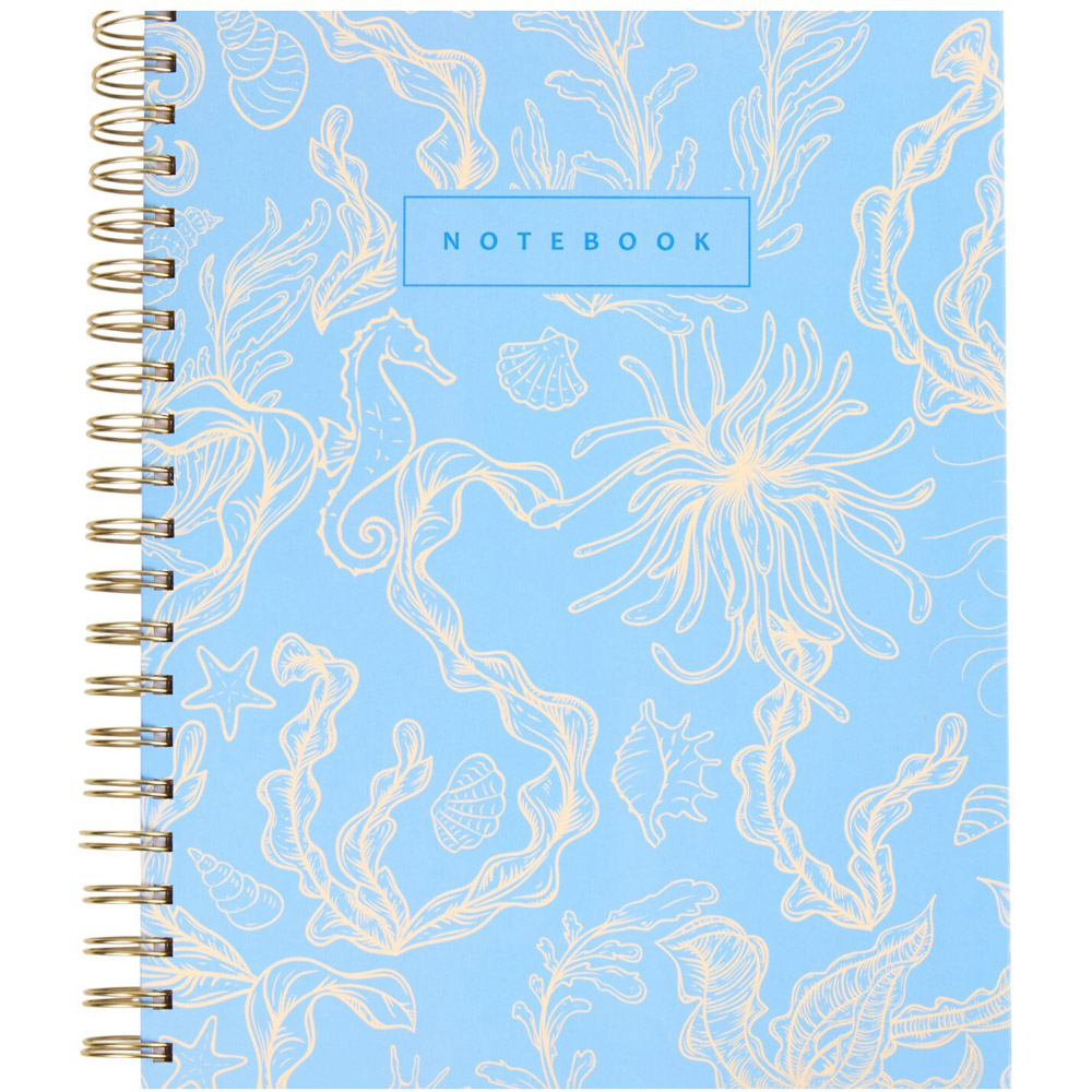 Seashell Spiral Bound Notebook A4 Image 4