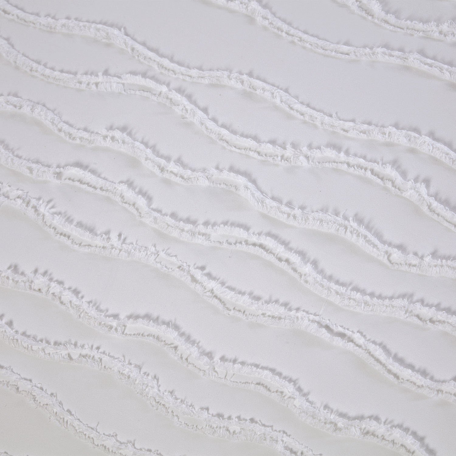 Marina Tufted Duvet Set - White / Double Image 4