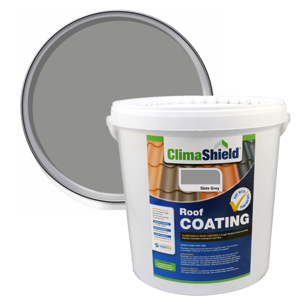 SmartSeal Climashield Slate Grey Roof Coating 20L Image 1