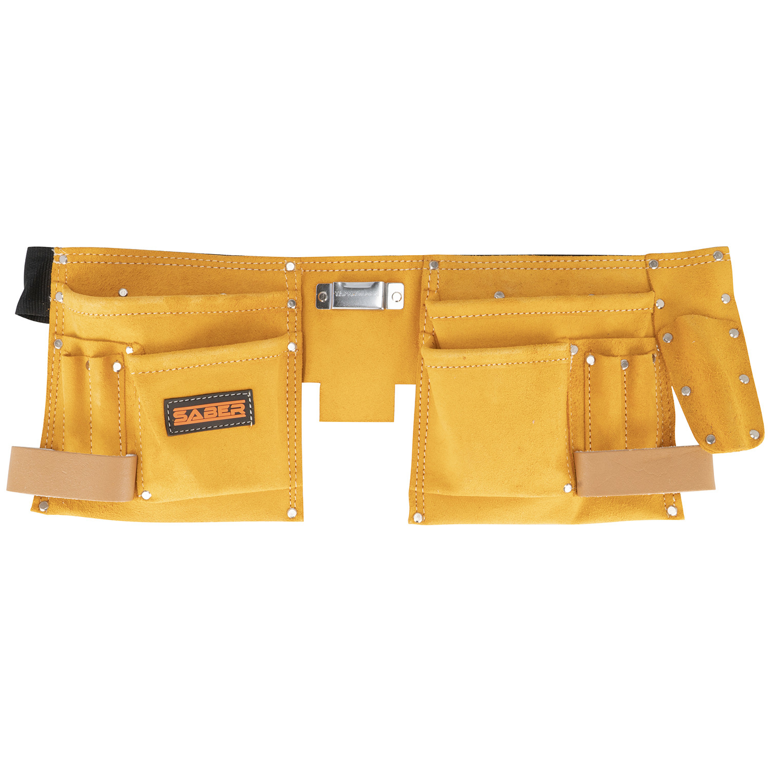 Saber Yellow Double Leather Tool Pouch Image