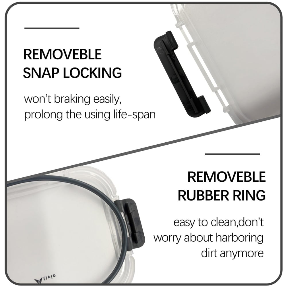 Alivio Food Storage Container with Lid 10 Pack Image 9