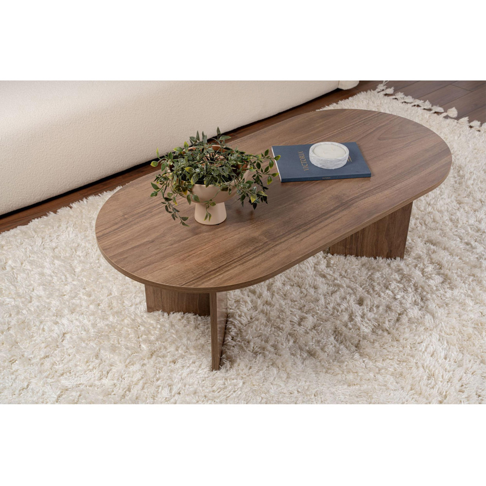 Decortie Sable Istanbul Walnut Coffee Table Image 5
