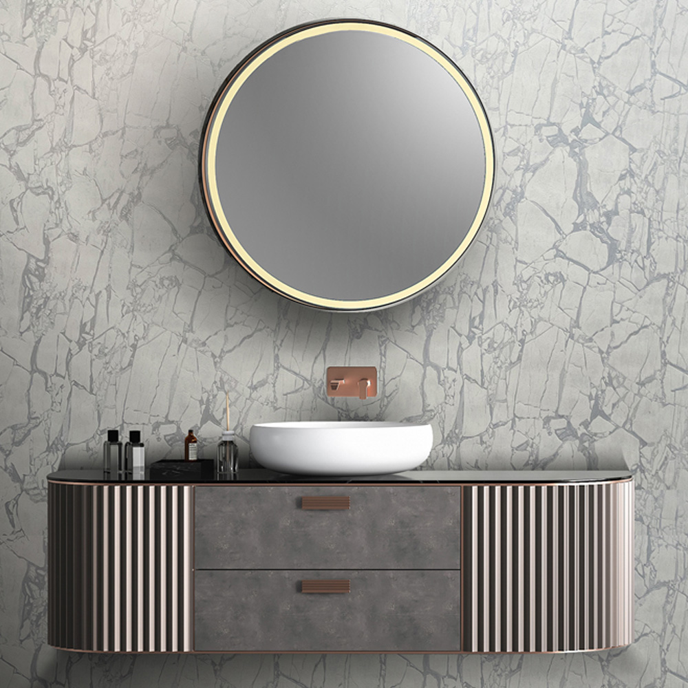 Rasch Enzo Marble White and Silver Wallpaper Image 2