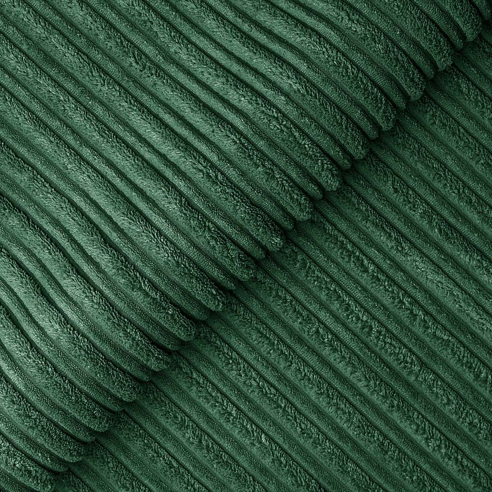 Luxor 3 Seater Green Jumbo Cord Scatter Back Sofa Image 5