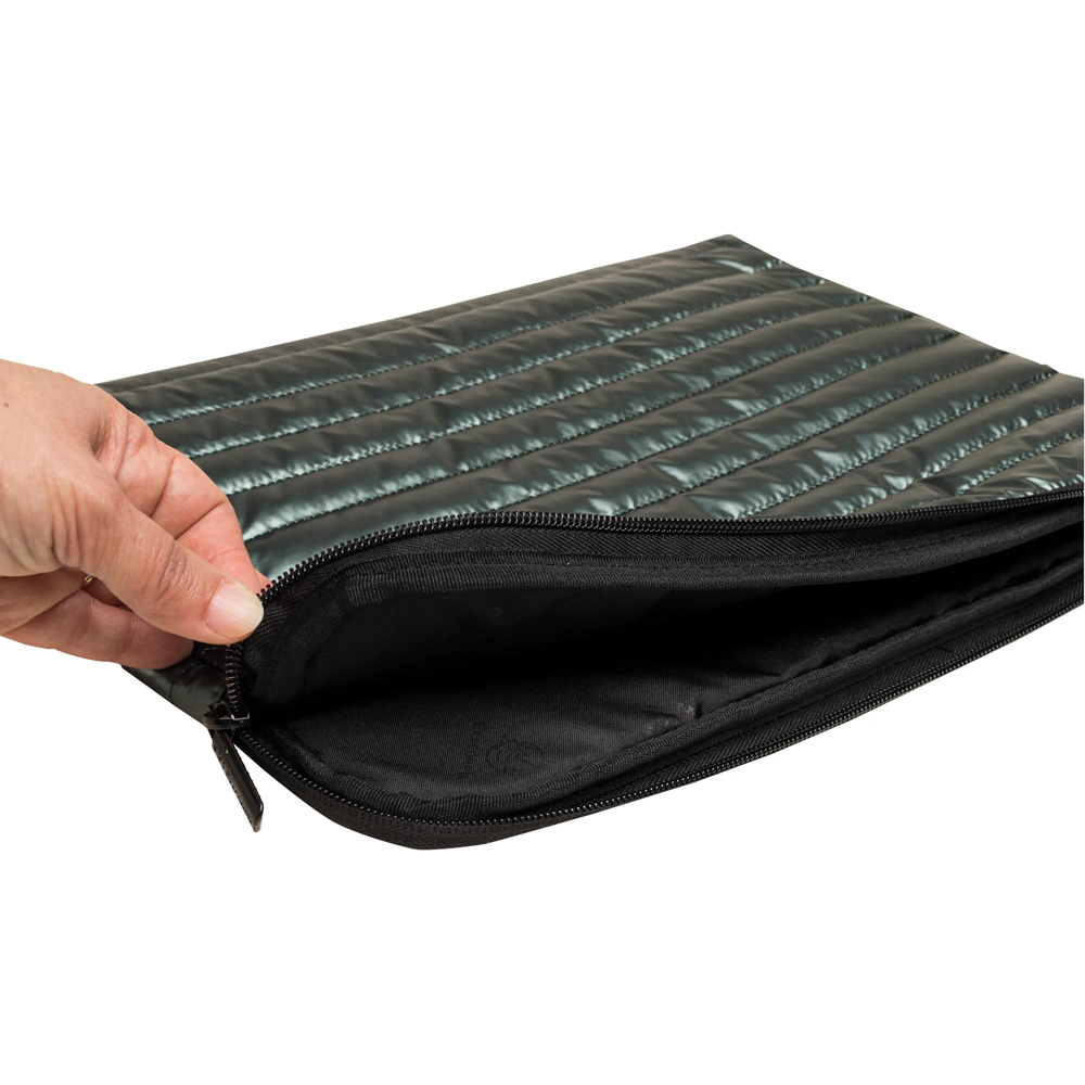 Exacompta Kaki 15.6 inch Puffy Laptop Sleeve Image 2