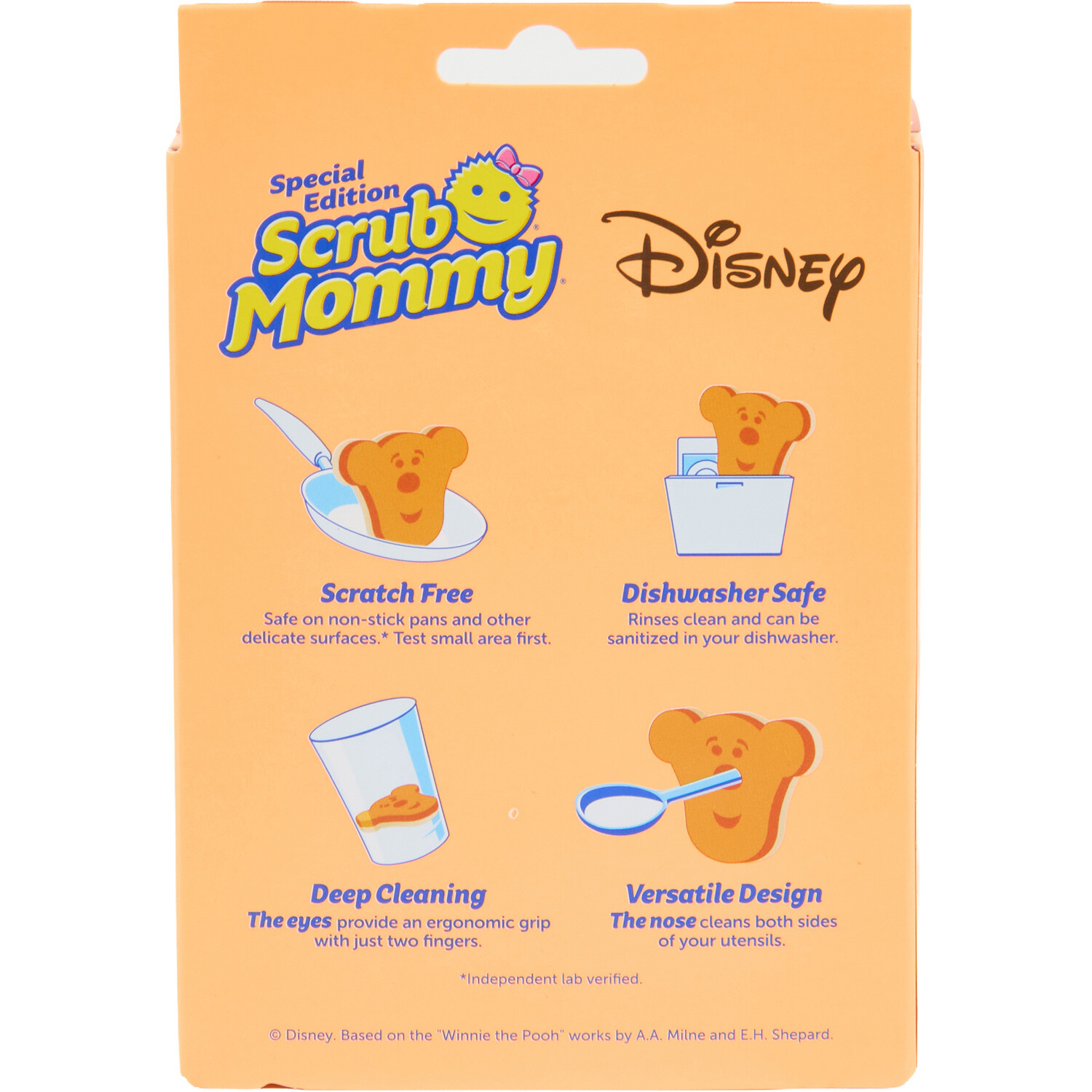 Disney Winnie and Friends Scrub Mommy Cleaning Sponge Image 7