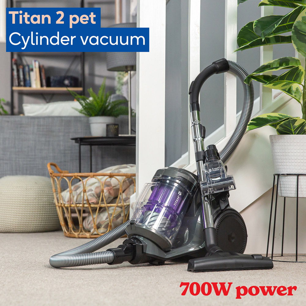 Russell Hobbs RHCV4601 Titan 2 Pet Cylinder Vacuum 700W Image 2