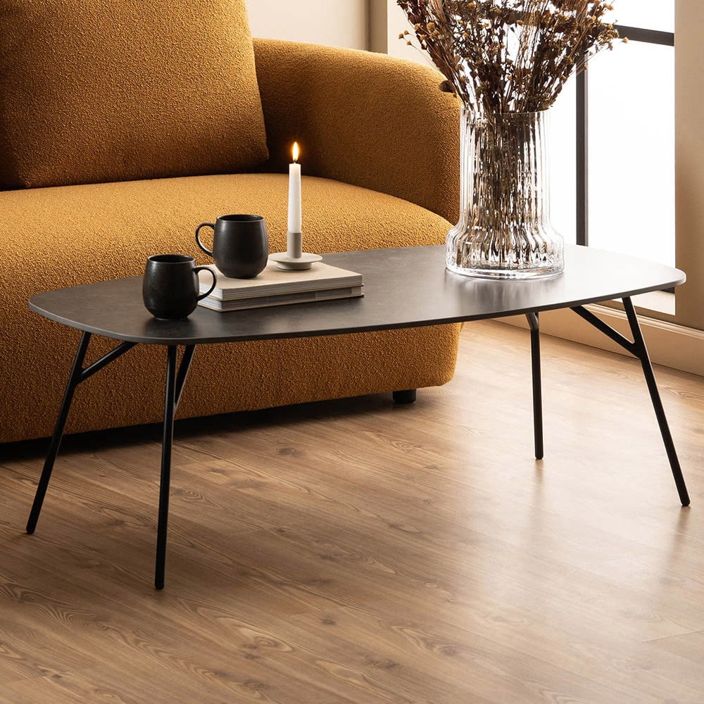 Florence Caracas Black Coffee Table Image 1