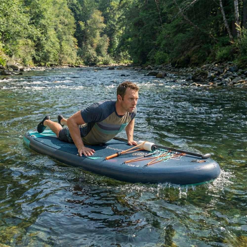 Wave Tourer 3.0 SUP 11.3ft Navy Inflatable Paddleboard Image 7