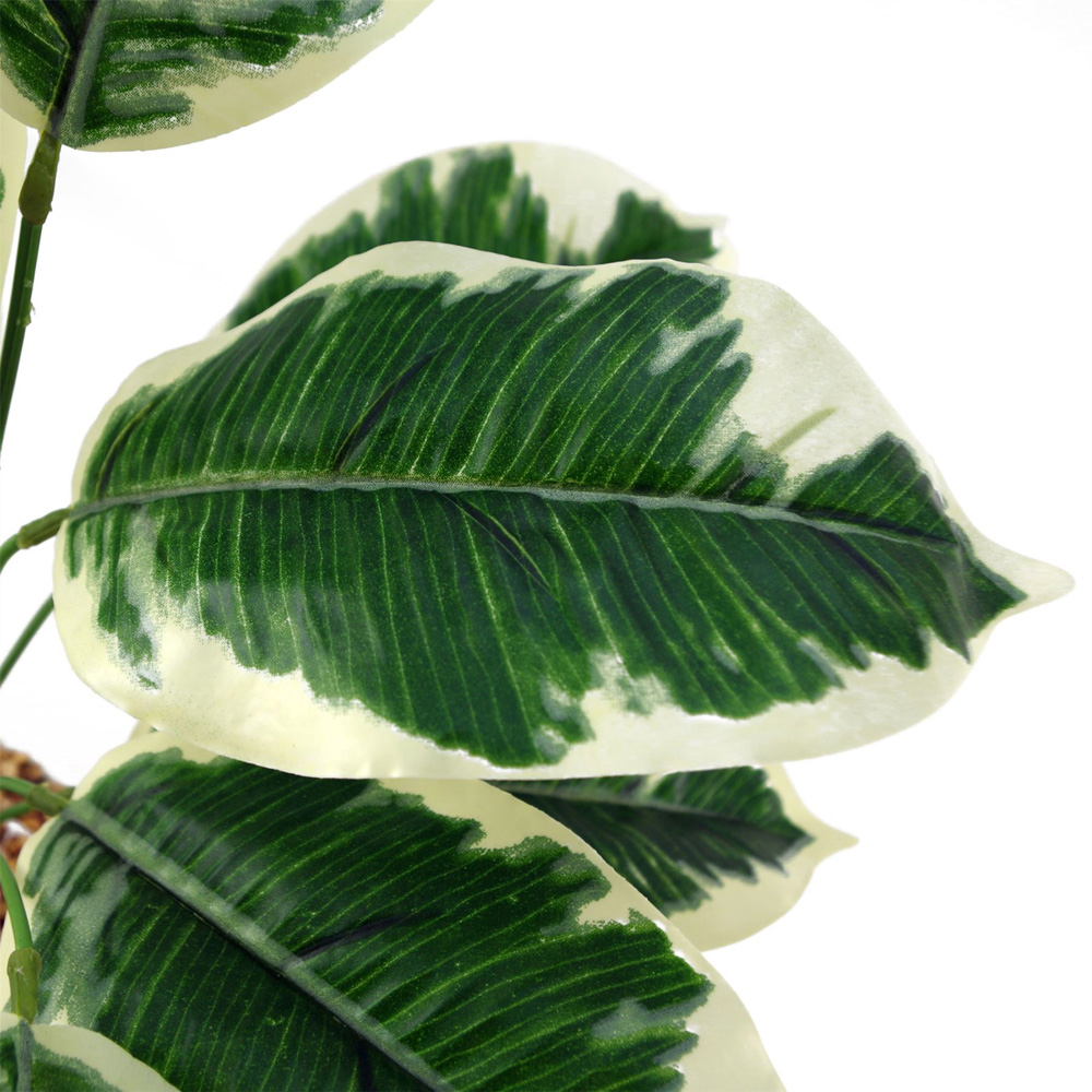 Leaf Pothos Variegated Artificial Plant in Pot 40cm Image 2