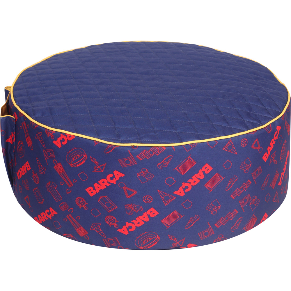 Kaikoo Barcelona Drum Quilt Top Pouffe Image 4